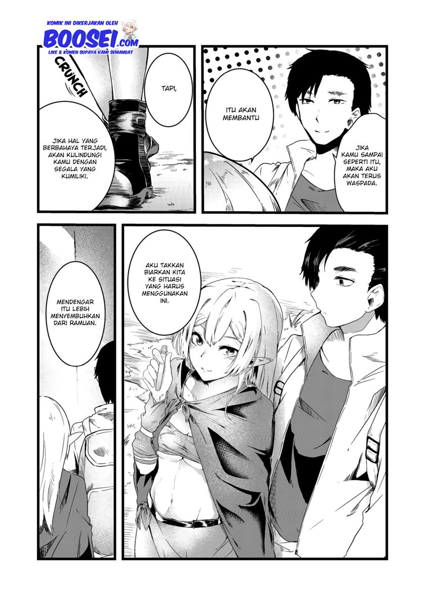 Mujintou De Elf to Kyoudou Seikatsu Chapter 4.1 - halaman 10