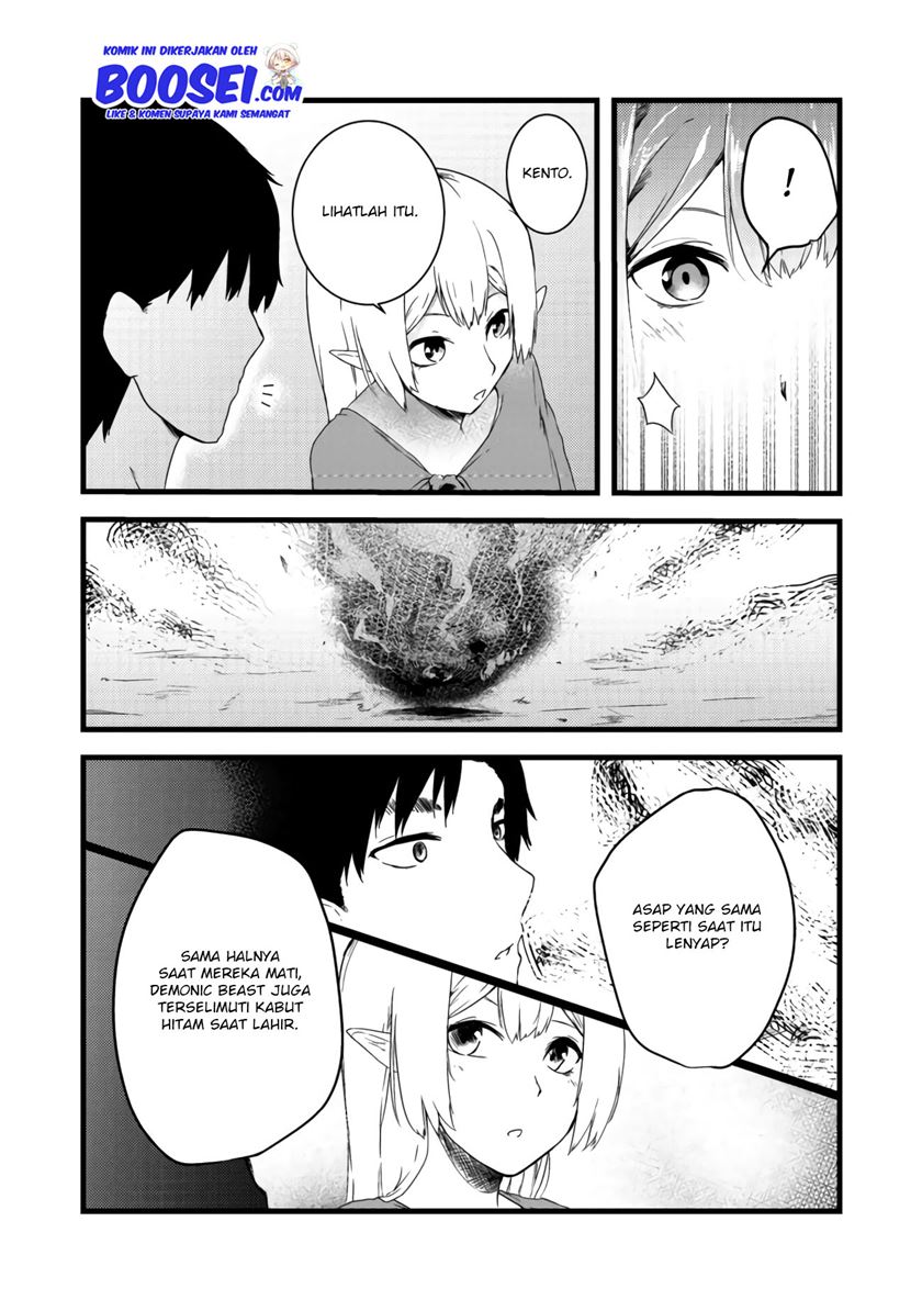 Mujintou De Elf to Kyoudou Seikatsu Chapter 4.1 - halaman 19