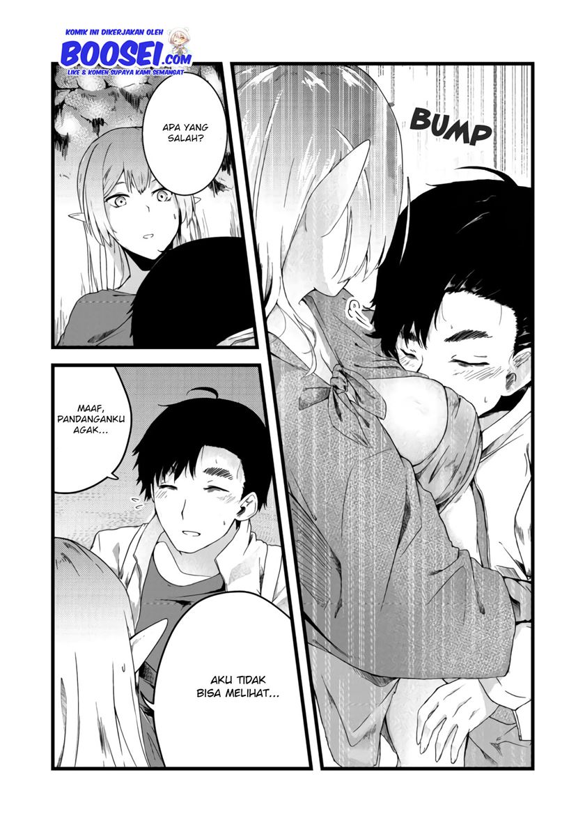 Mujintou De Elf to Kyoudou Seikatsu Chapter 4.1 - halaman 23