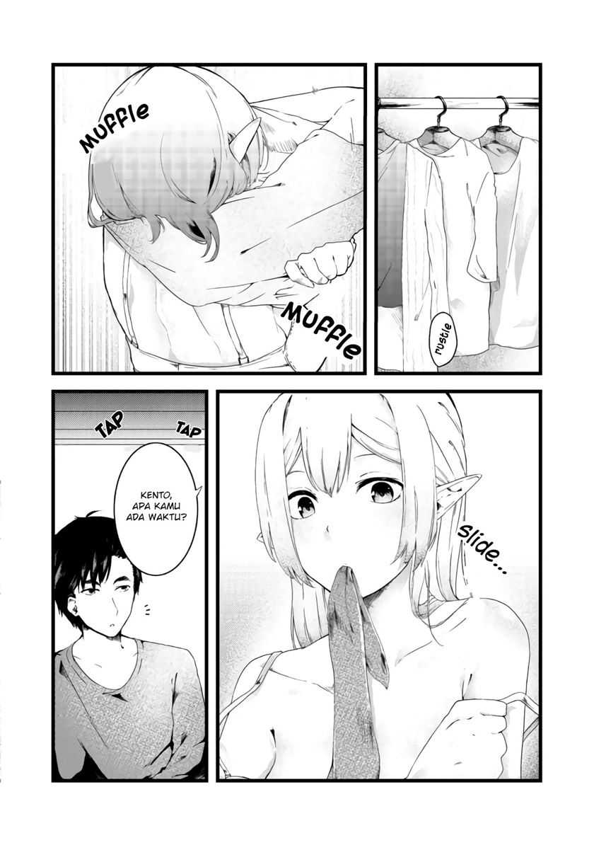 Mujintou De Elf to Kyoudou Seikatsu Chapter 4.1 - halaman 3