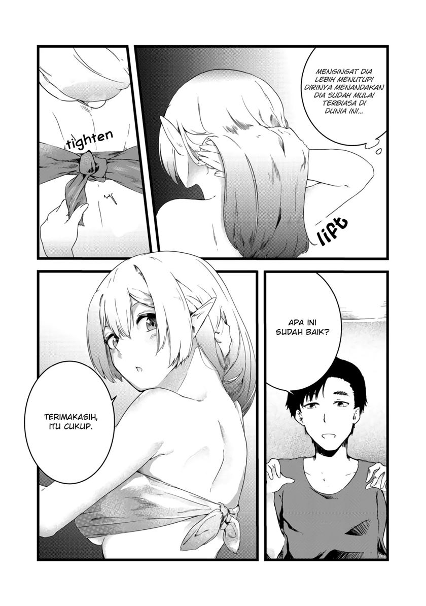 Mujintou De Elf to Kyoudou Seikatsu Chapter 4.1 - halaman 5
