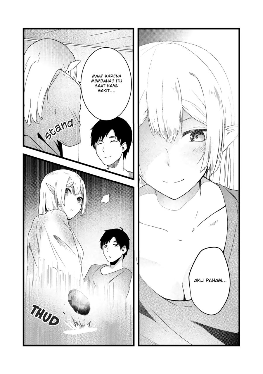 Mujintou De Elf to Kyoudou Seikatsu Chapter 4.2 - halaman 16
