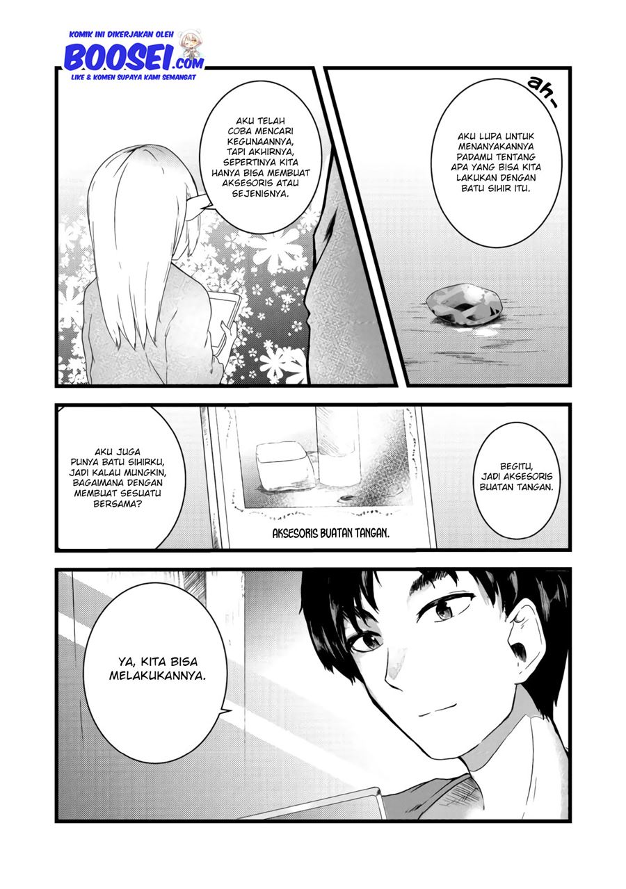 Mujintou De Elf to Kyoudou Seikatsu Chapter 4.2 - halaman 17