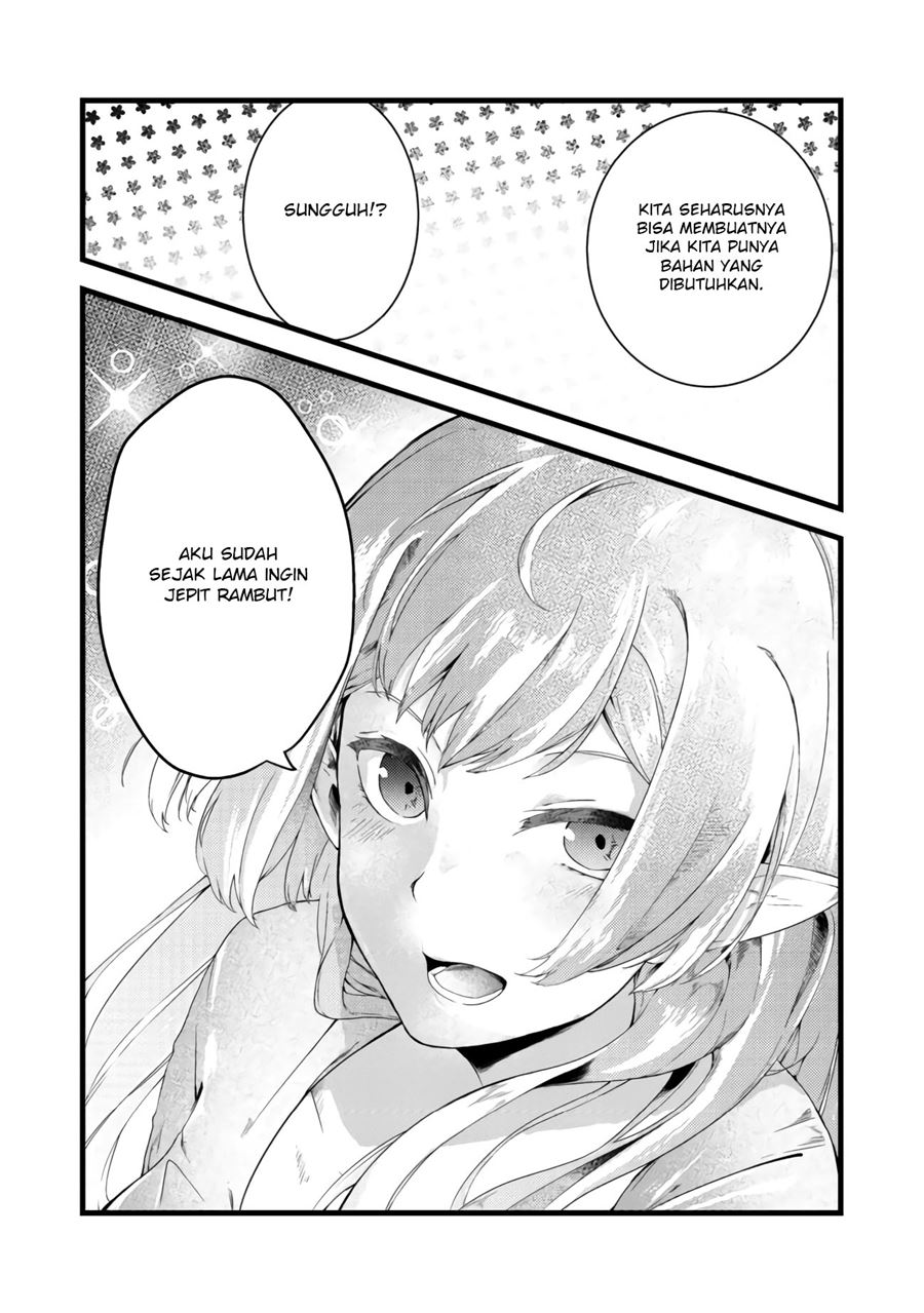 Mujintou De Elf to Kyoudou Seikatsu Chapter 4.2 - halaman 18