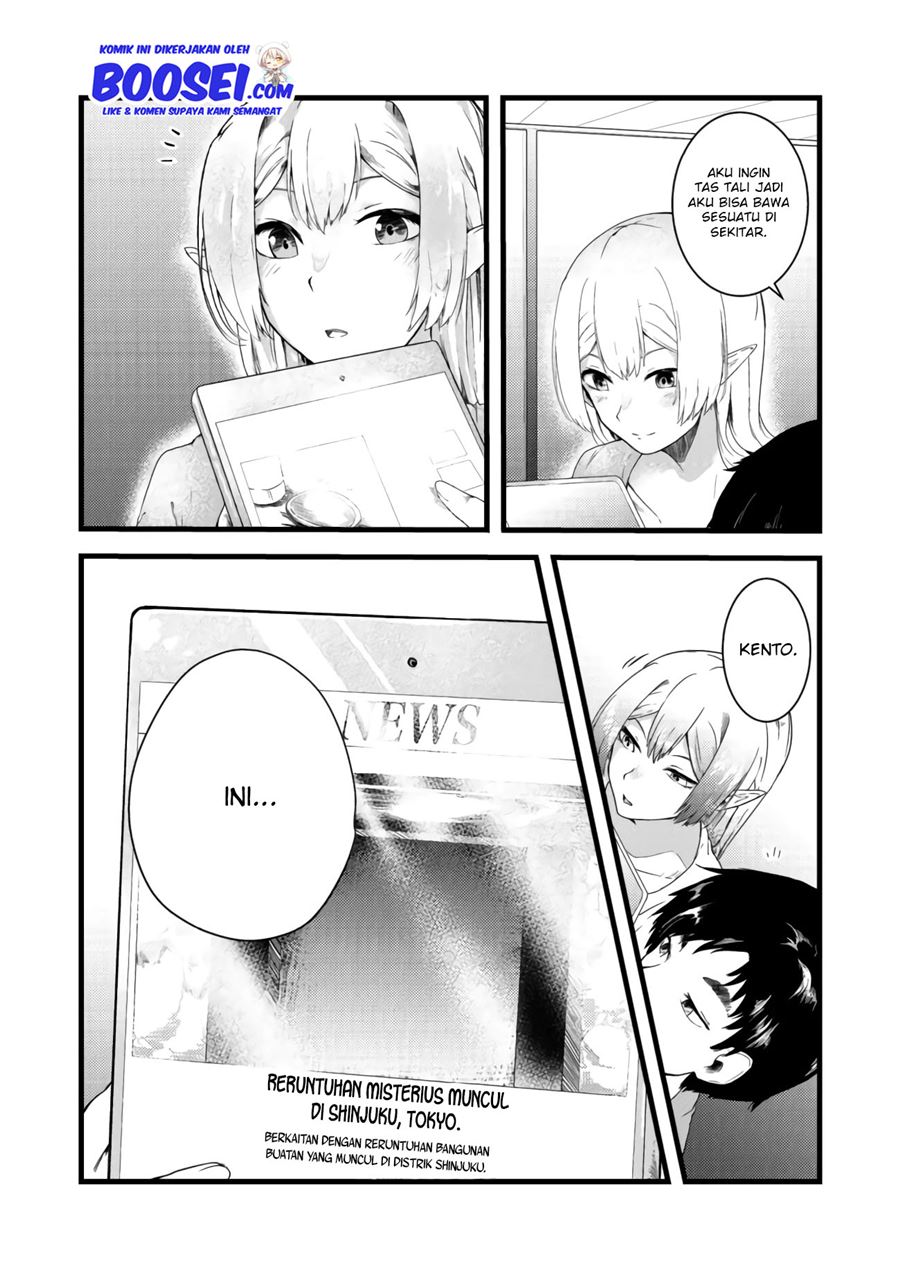 Mujintou De Elf to Kyoudou Seikatsu Chapter 4.2 - halaman 19