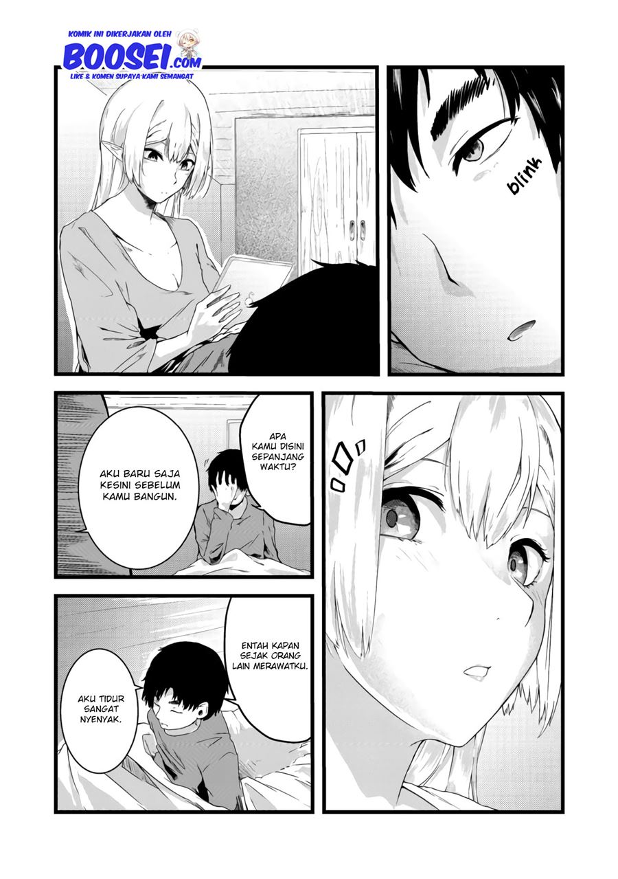 Mujintou De Elf to Kyoudou Seikatsu Chapter 4.2 - halaman 9