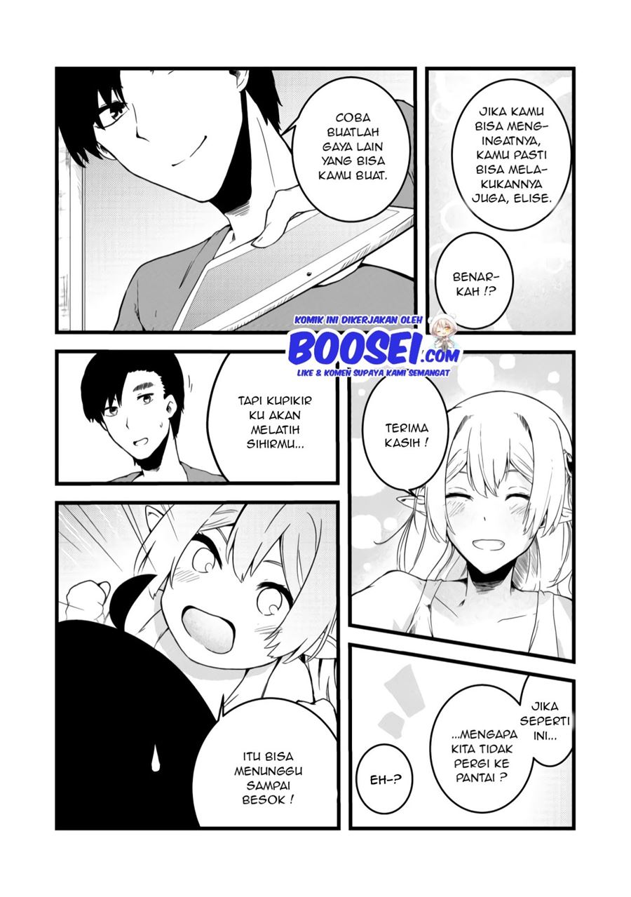 Mujintou De Elf to Kyoudou Seikatsu Chapter 5 - halaman 16