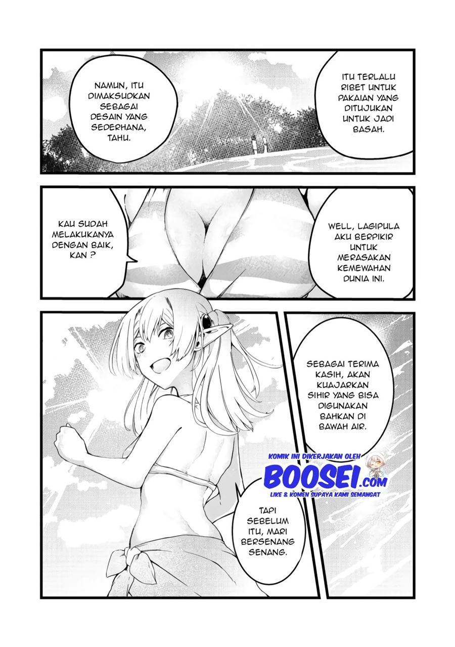 Mujintou De Elf to Kyoudou Seikatsu Chapter 5 - halaman 21