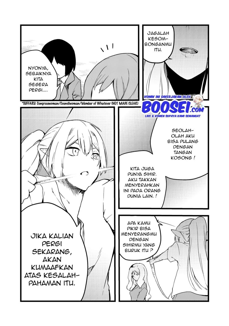 Mujintou De Elf to Kyoudou Seikatsu Chapter 5 - halaman 32
