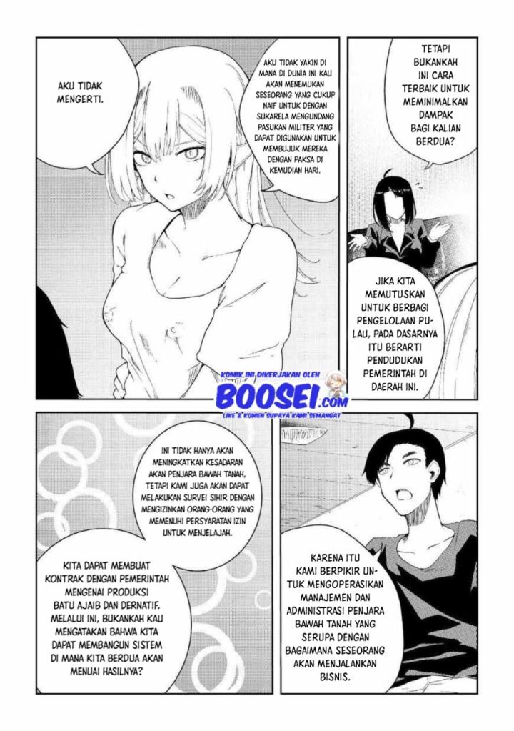 Mujintou De Elf to Kyoudou Seikatsu Chapter 7 - halaman 18