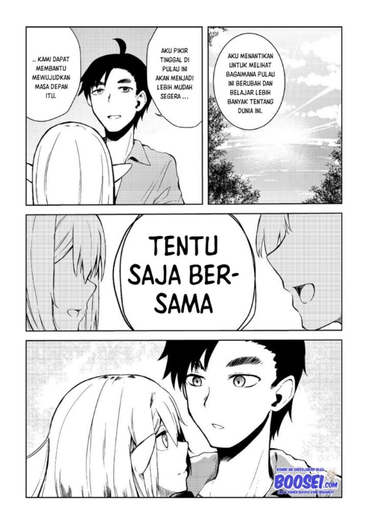 Mujintou De Elf to Kyoudou Seikatsu Chapter 8 - halaman 21