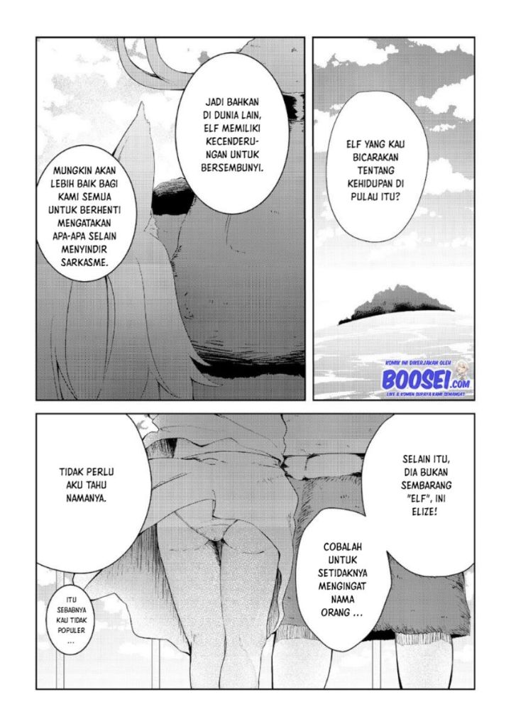 Mujintou De Elf to Kyoudou Seikatsu Chapter 8 - halaman 3