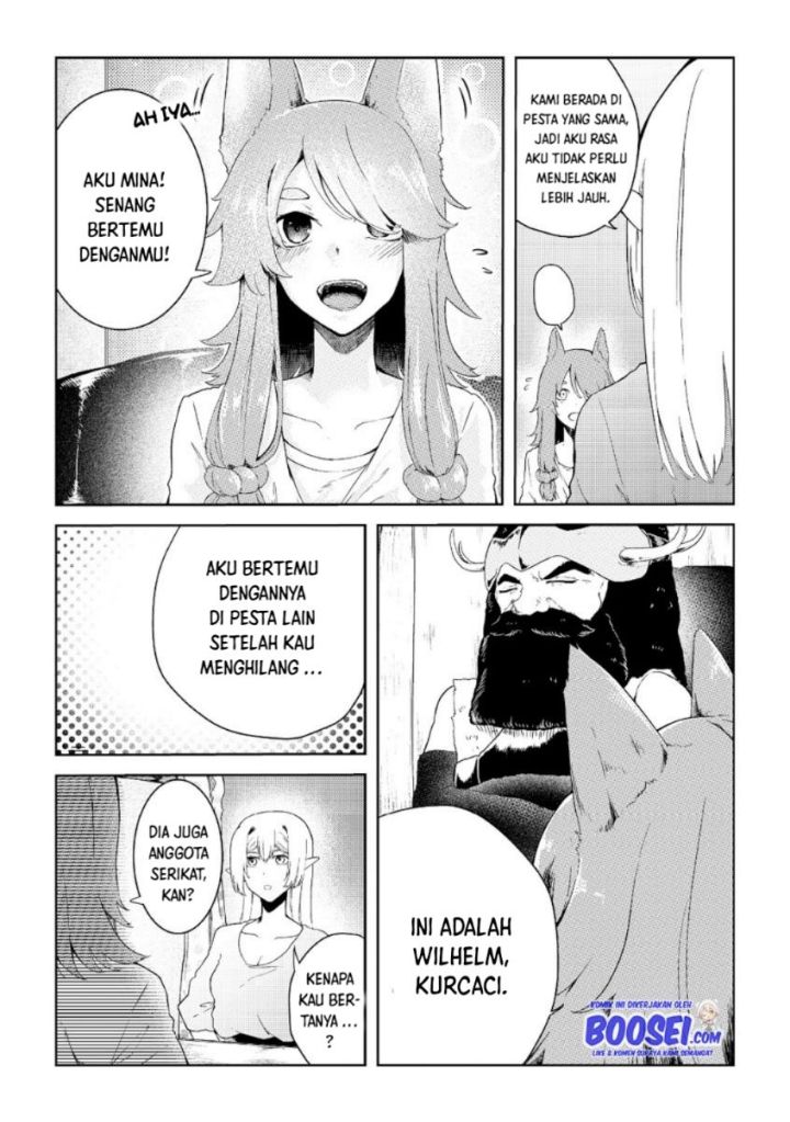 Mujintou De Elf to Kyoudou Seikatsu Chapter 8 - halaman 9