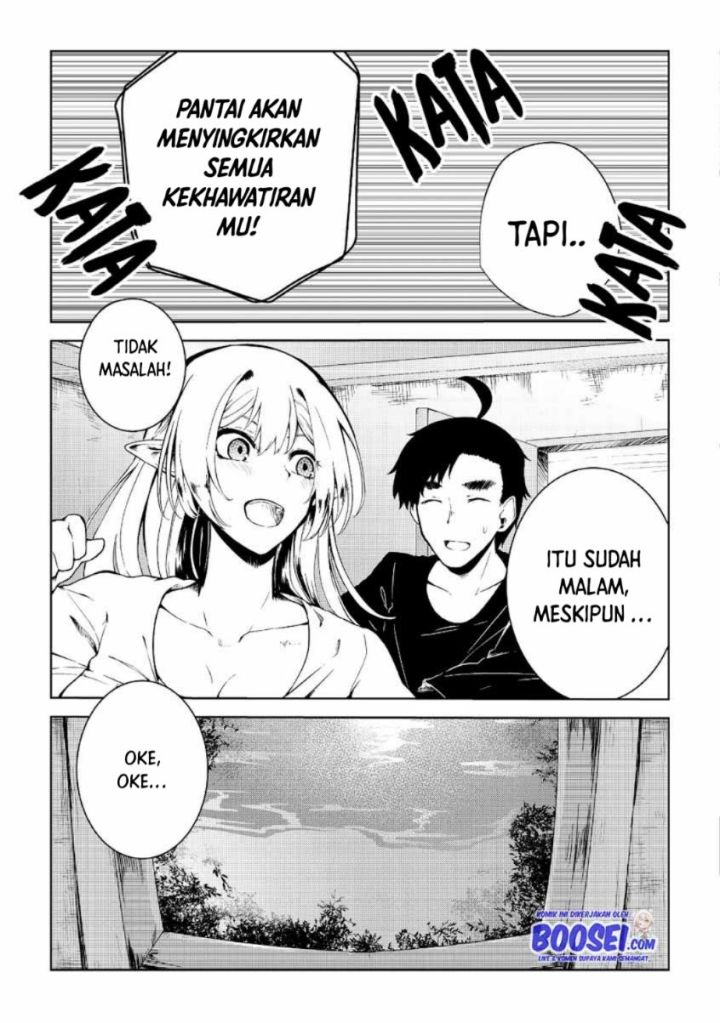 Mujintou De Elf to Kyoudou Seikatsu Chapter 9 - halaman 17