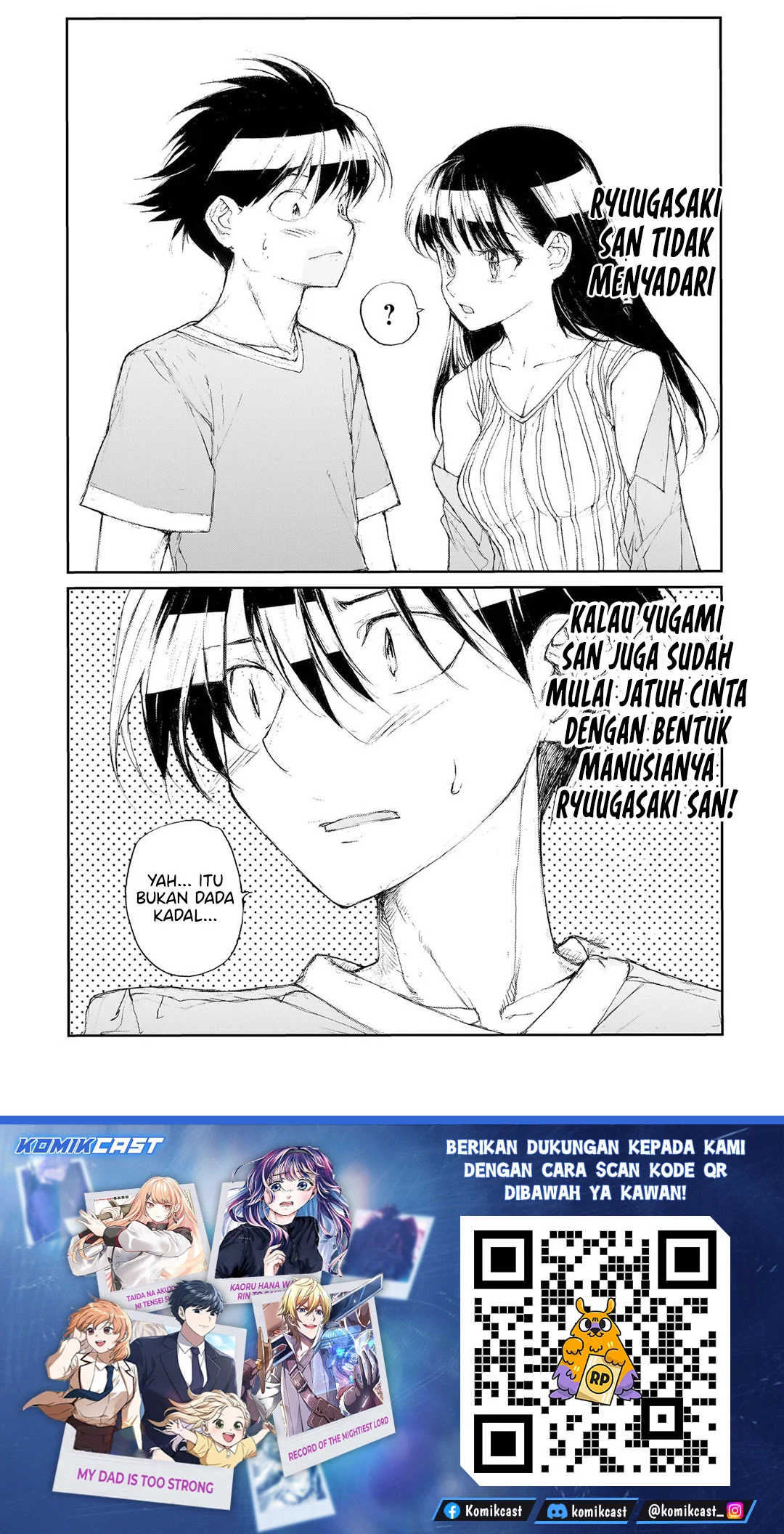Mukasete! Ryugasaki-san Chapter 136 - halaman 4