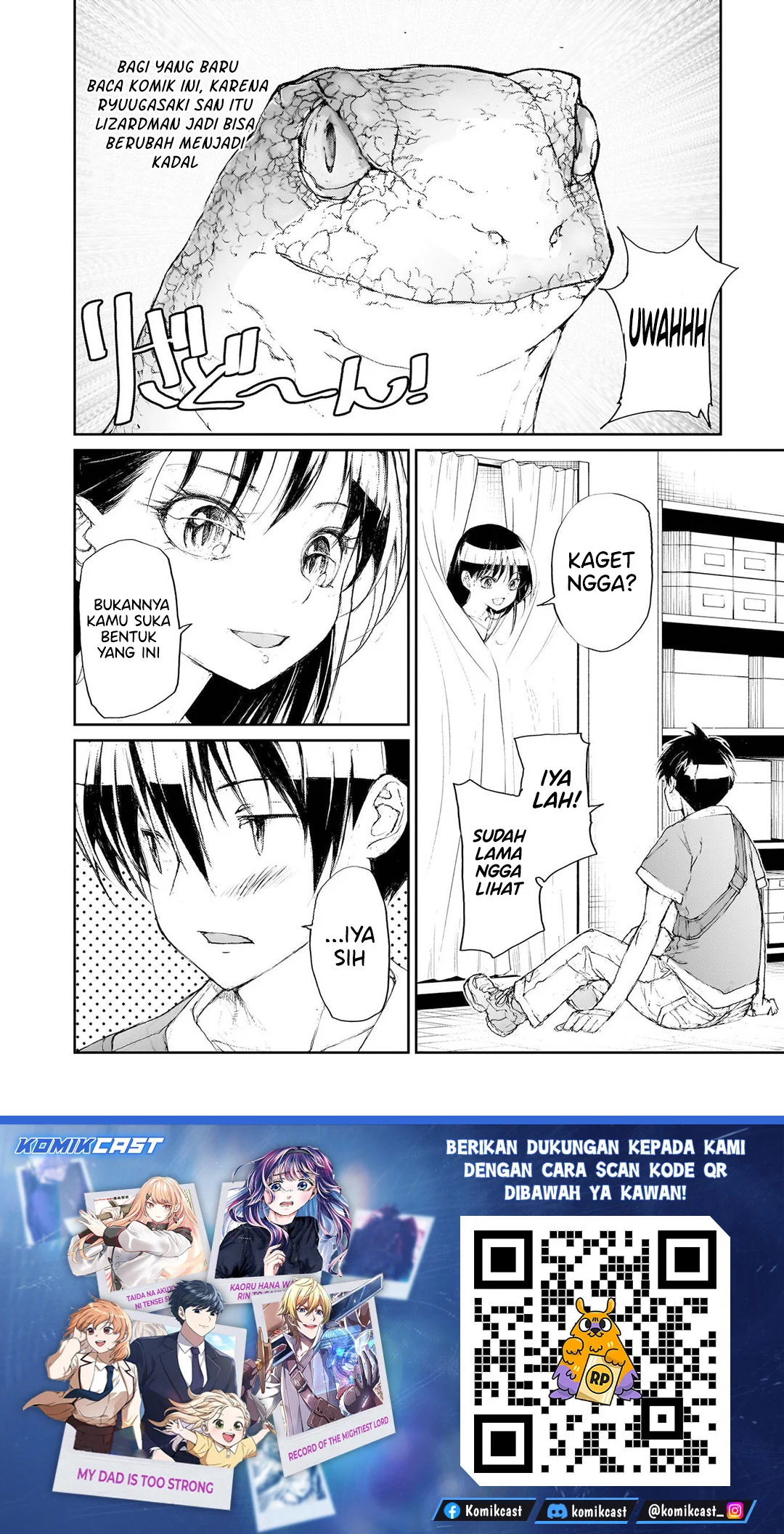 Mukasete! Ryugasaki-san Chapter 137 - halaman 4