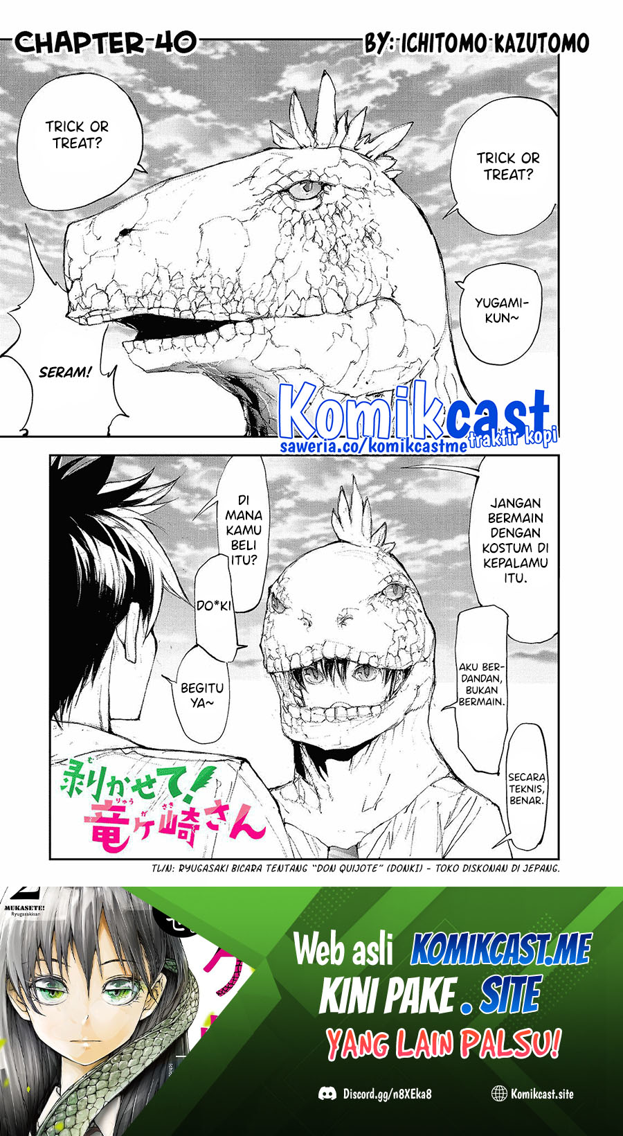 Mukasete! Ryugasaki-san Chapter 40 - halaman 2