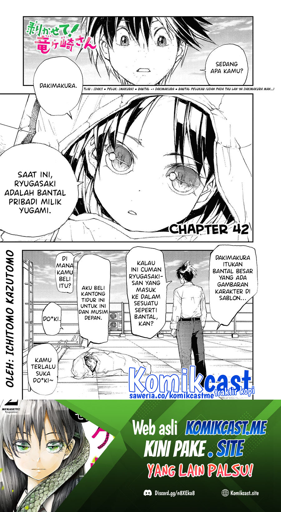 Mukasete! Ryugasaki-san Chapter 42 - halaman 2