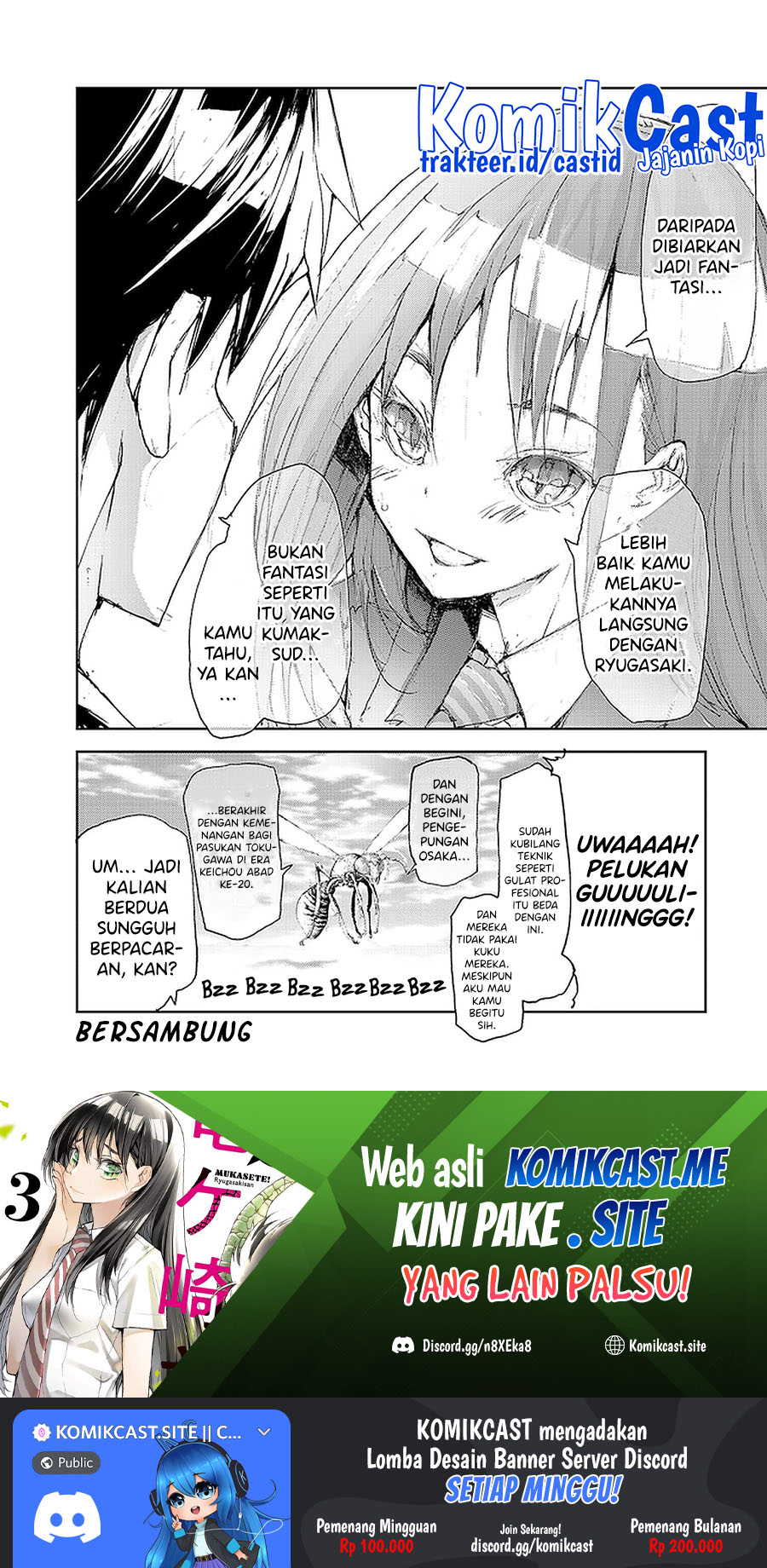 Mukasete! Ryugasaki-san Chapter 55 - halaman 5