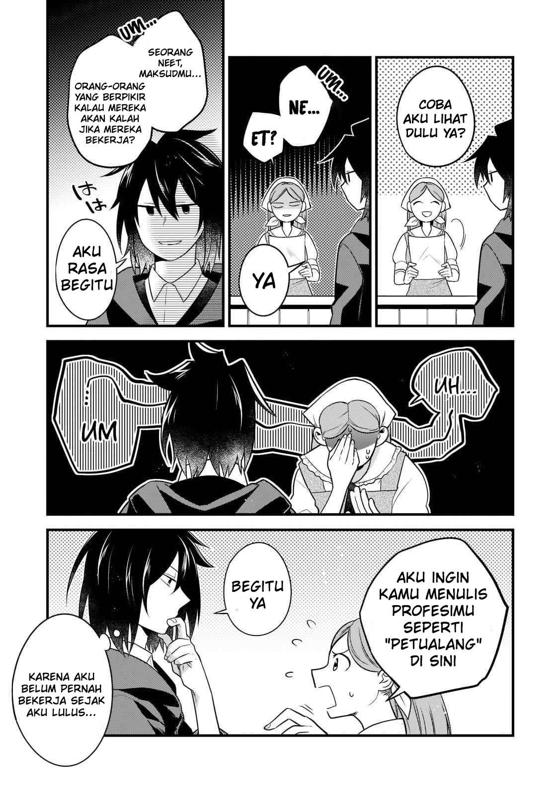 Mukiryoku NEET na Moto Shindou, Boukensha ni Naru Chapter 2 - halaman 6