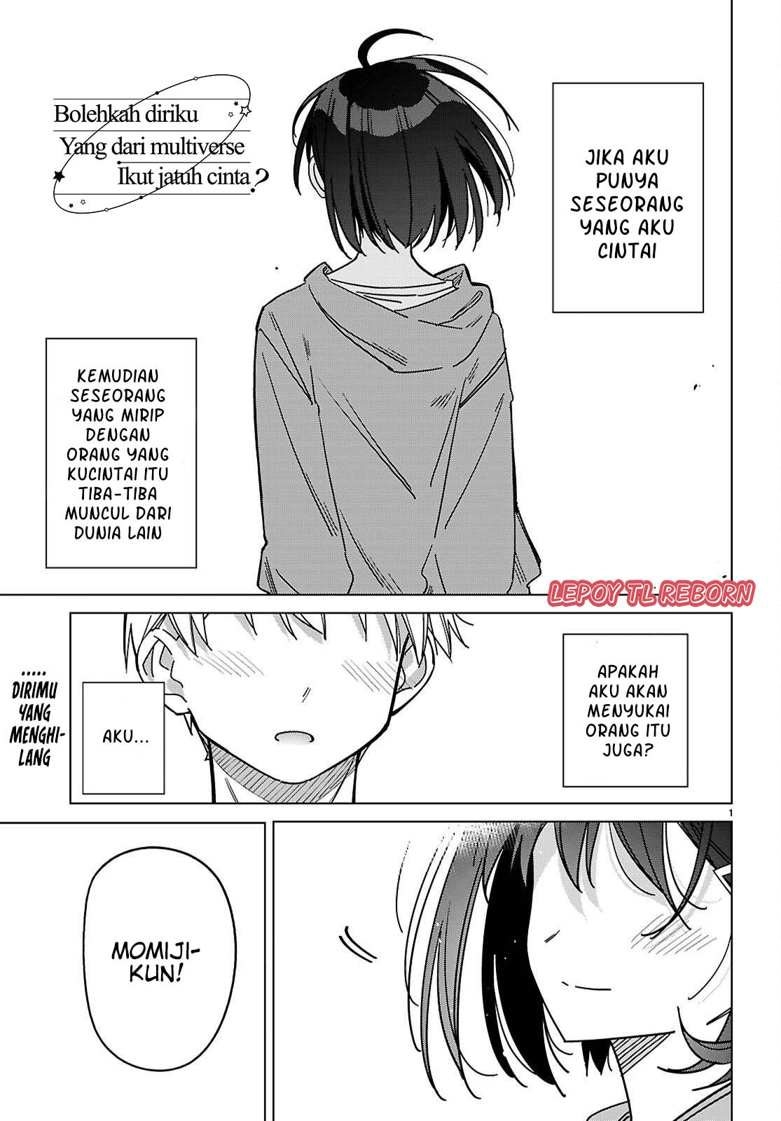 Multiverse no Watashi, Koishite Ii desu ka? Chapter 7 - halaman 1