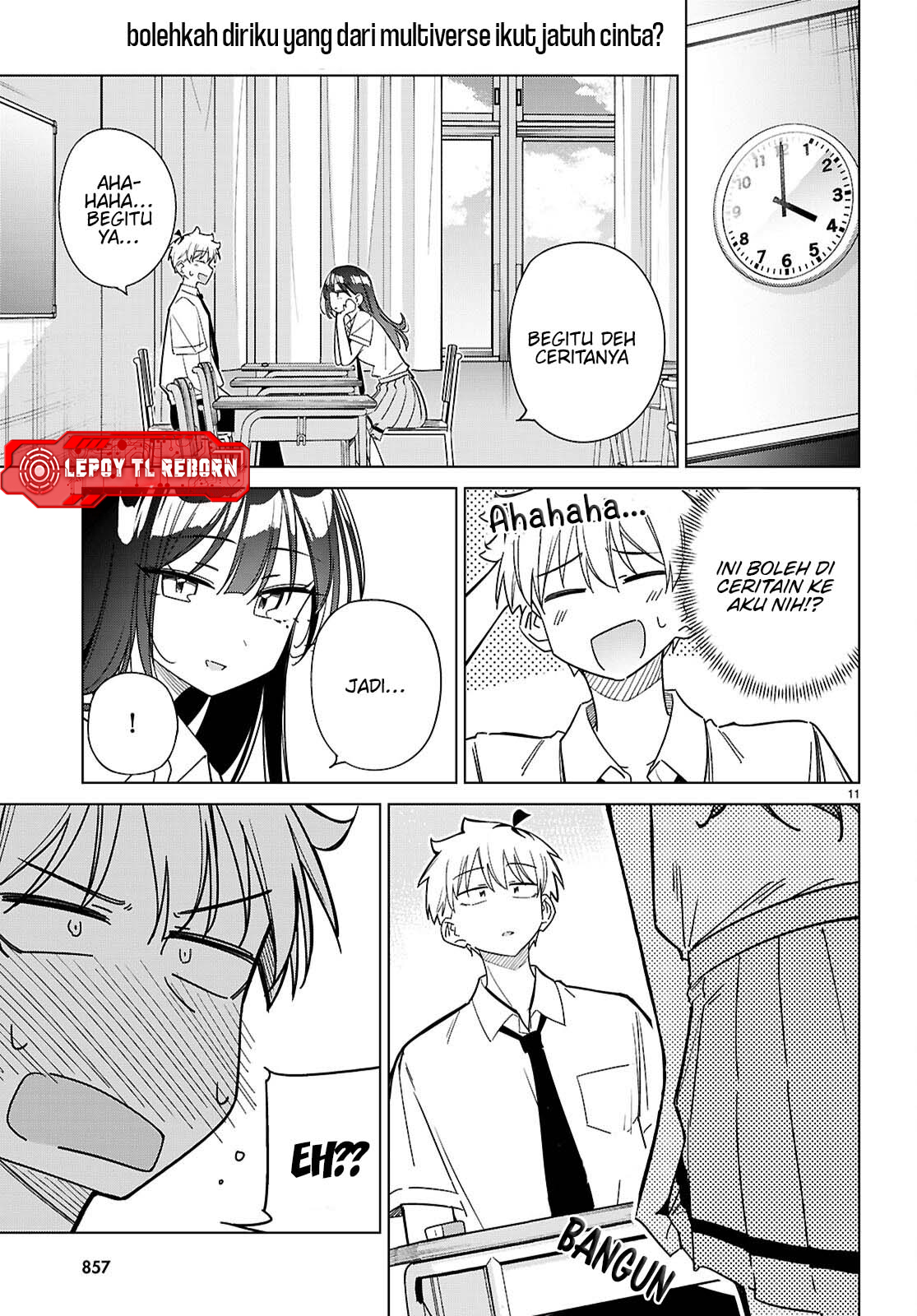 Multiverse no Watashi, Koishite Ii desu ka? Chapter 8 - halaman 11