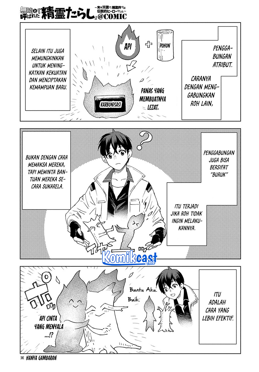 Muno to Yobareta “Seirei Tarashi” Jitsu wa Ino de, Seirei Kai de wa Densetsu Teki Herodeshita Chapter 4 - halaman 1