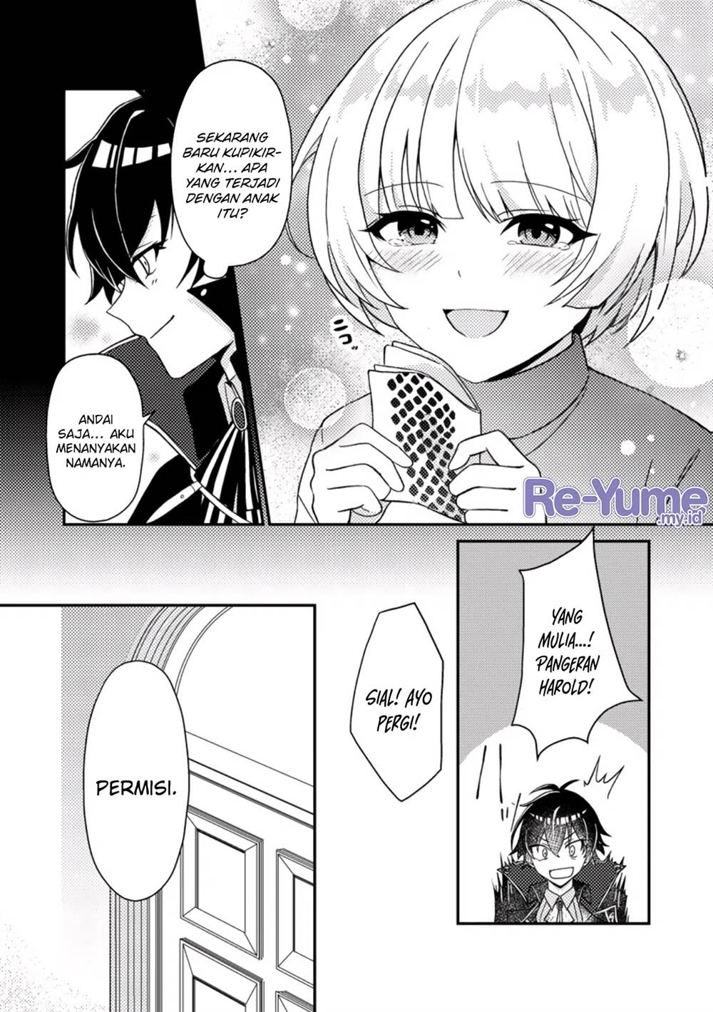Munou no Akudou Ouji wa Ikinokoritai: Ren’ai RPG no Akuyaku Mob ni Tensei Shita kedo, Gensaku Mushi Shite Saikyou o Mezasu Chapter 1 - halaman 11