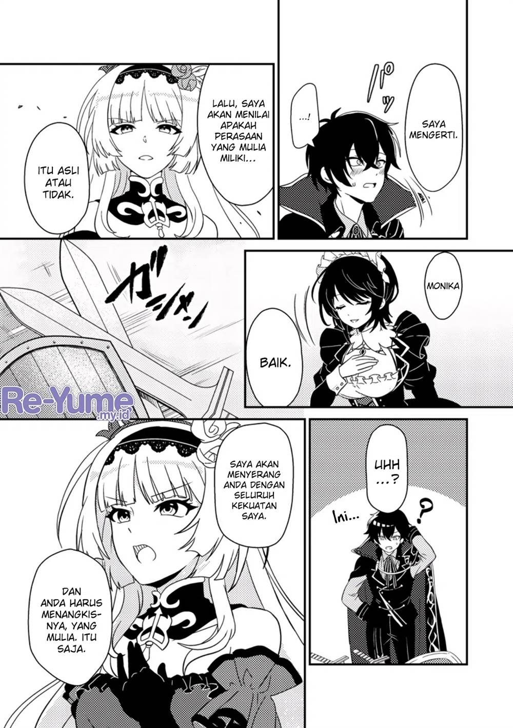 Munou no Akudou Ouji wa Ikinokoritai: Ren’ai RPG no Akuyaku Mob ni Tensei Shita kedo, Gensaku Mushi Shite Saikyou o Mezasu Chapter 1 - halaman 18