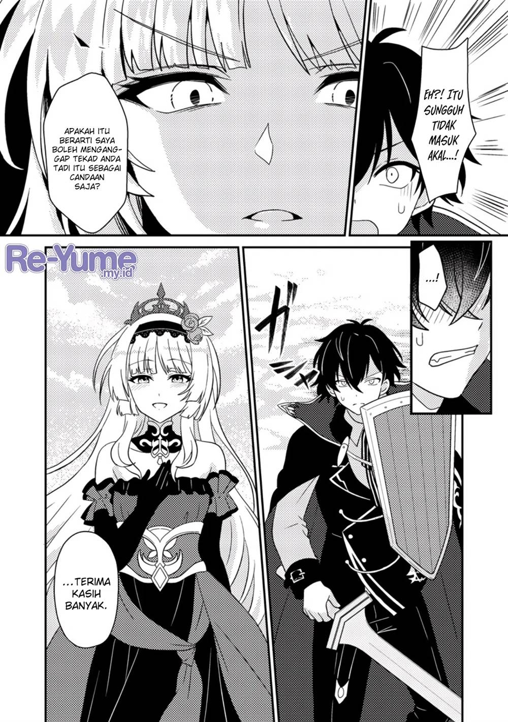 Munou no Akudou Ouji wa Ikinokoritai: Ren’ai RPG no Akuyaku Mob ni Tensei Shita kedo, Gensaku Mushi Shite Saikyou o Mezasu Chapter 1 - halaman 19