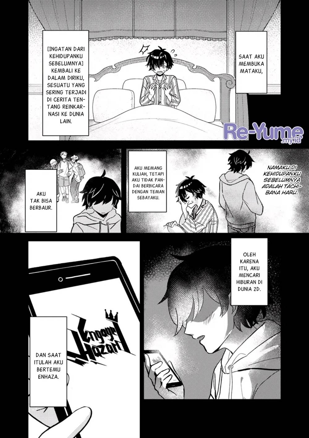 Munou no Akudou Ouji wa Ikinokoritai: Ren’ai RPG no Akuyaku Mob ni Tensei Shita kedo, Gensaku Mushi Shite Saikyou o Mezasu Chapter 1 - halaman 5