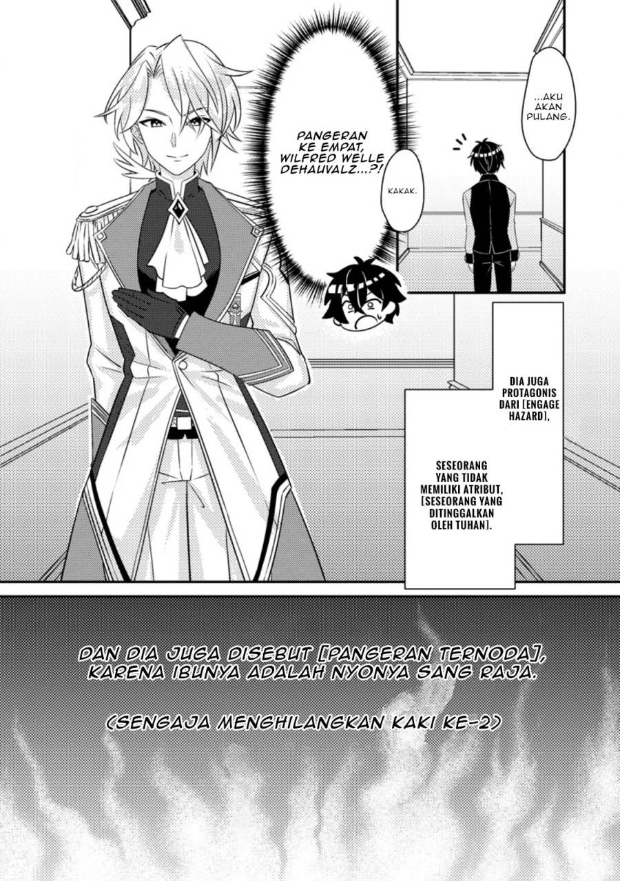 Munou no Akudou Ouji wa Ikinokoritai: Ren’ai RPG no Akuyaku Mob ni Tensei Shita kedo, Gensaku Mushi Shite Saikyou o Mezasu Chapter 3 - halaman 11
