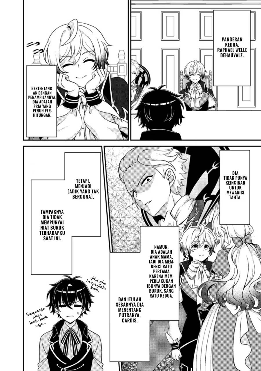 Munou no Akudou Ouji wa Ikinokoritai: Ren’ai RPG no Akuyaku Mob ni Tensei Shita kedo, Gensaku Mushi Shite Saikyou o Mezasu Chapter 3 - halaman 5
