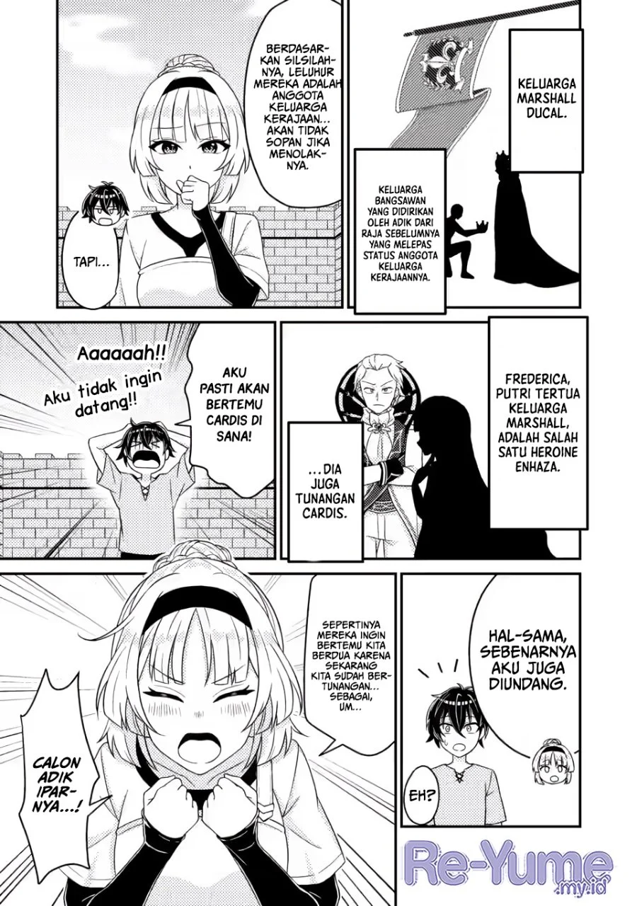 Munou no Akudou Ouji wa Ikinokoritai: Ren’ai RPG no Akuyaku Mob ni Tensei Shita kedo, Gensaku Mushi Shite Saikyou o Mezasu Chapter 5 - halaman 11