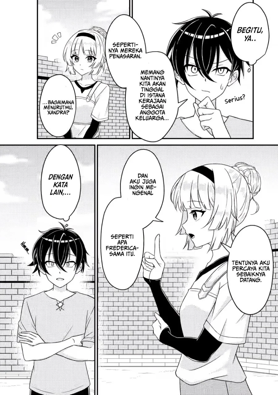 Munou no Akudou Ouji wa Ikinokoritai: Ren’ai RPG no Akuyaku Mob ni Tensei Shita kedo, Gensaku Mushi Shite Saikyou o Mezasu Chapter 5 - halaman 12