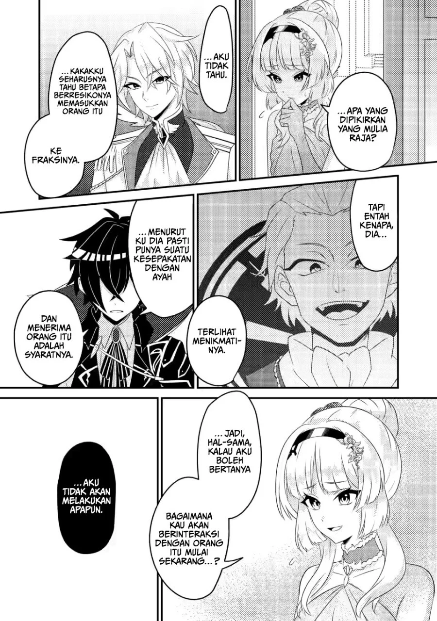 Munou no Akudou Ouji wa Ikinokoritai: Ren’ai RPG no Akuyaku Mob ni Tensei Shita kedo, Gensaku Mushi Shite Saikyou o Mezasu Chapter 5 - halaman 29