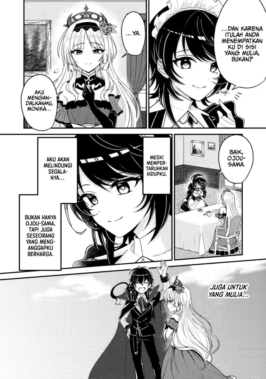 Munou no Akudou Ouji wa Ikinokoritai: Ren’ai RPG no Akuyaku Mob ni Tensei Shita kedo, Gensaku Mushi Shite Saikyou o Mezasu Chapter 5 - halaman 8