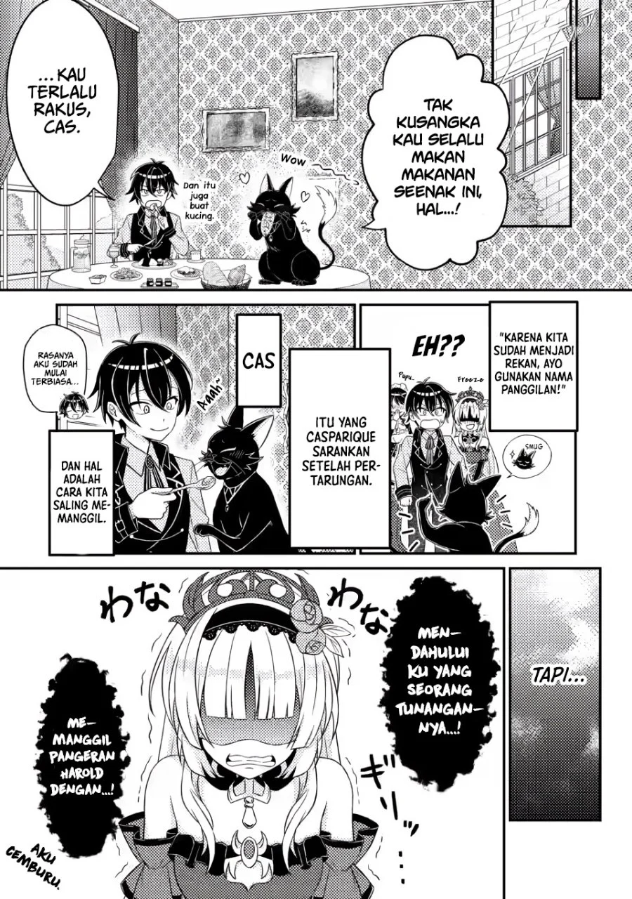 Munou no Akudou Ouji wa Ikinokoritai: Ren’ai RPG no Akuyaku Mob ni Tensei Shita kedo, Gensaku Mushi Shite Saikyou o Mezasu Chapter 5 - halaman 9