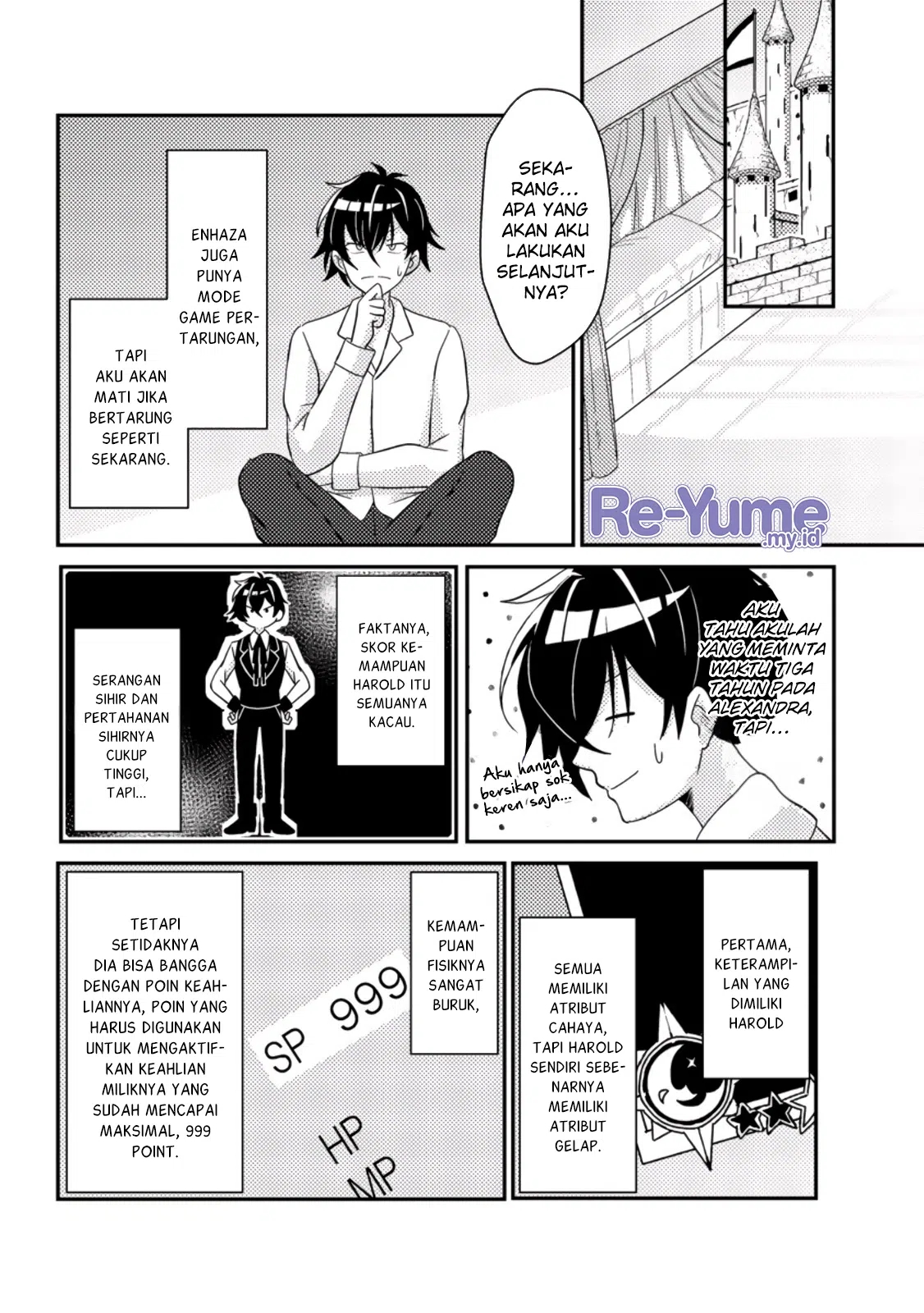Munou no Akudou Ouji wa Ikinokoritai: Renai RPG no Akuyaku Mob ni Tensei shita kedo, Gensaku Mushi shite Saikyou wo Mezasu Chapter 1 - halaman 30