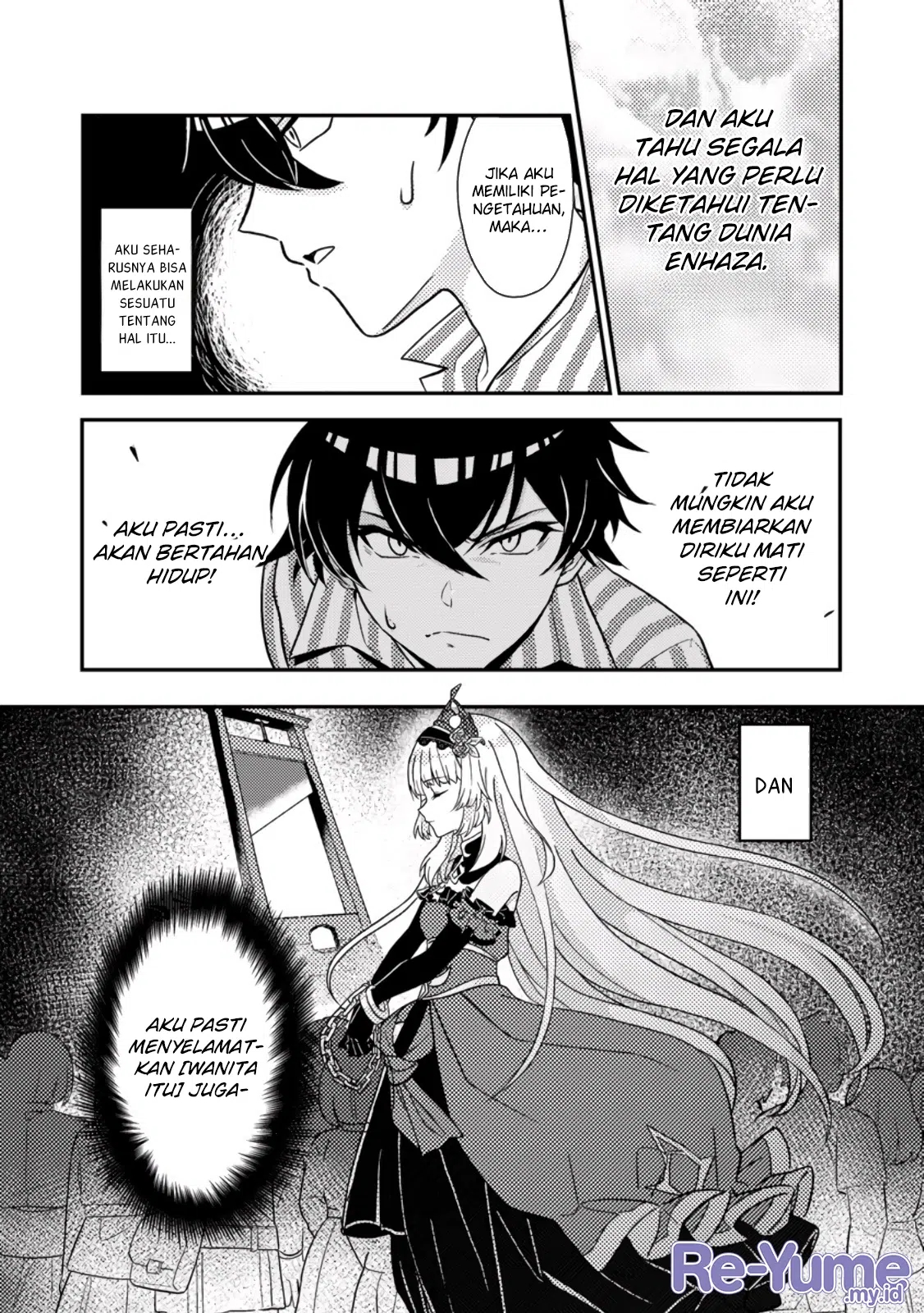 Munou no Akudou Ouji wa Ikinokoritai: Renai RPG no Akuyaku Mob ni Tensei shita kedo, Gensaku Mushi shite Saikyou wo Mezasu Chapter 1 - halaman 7