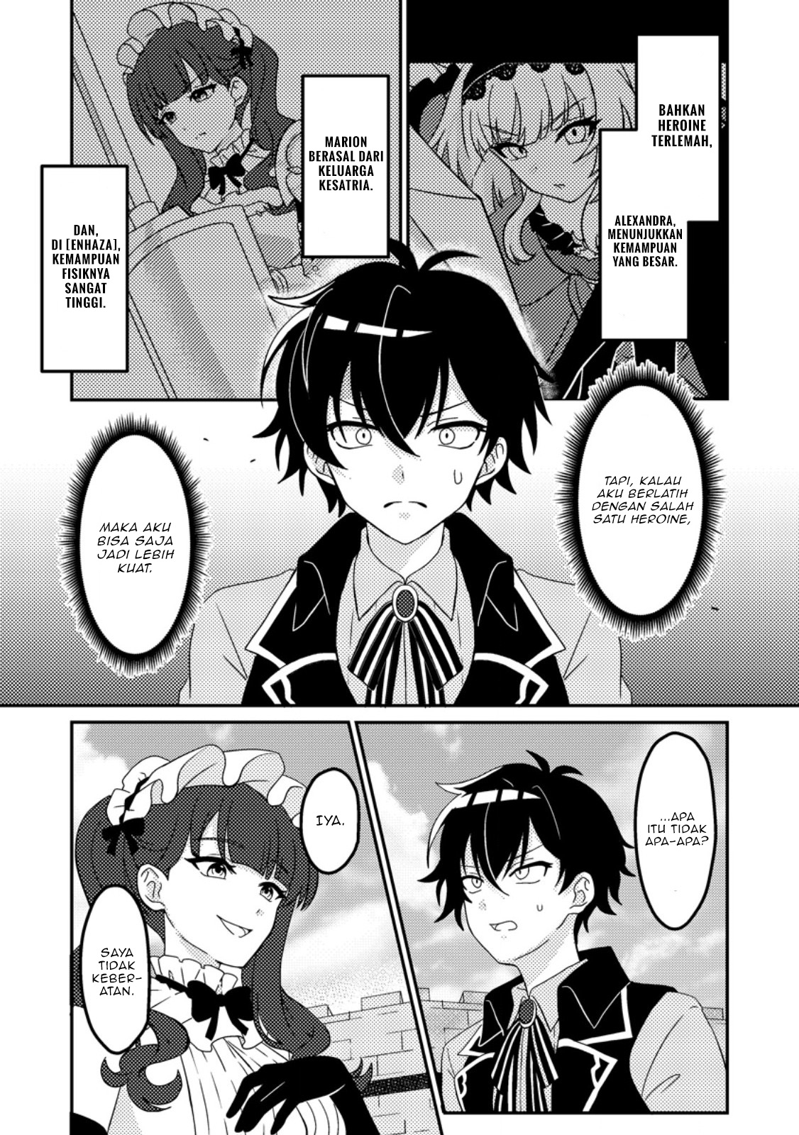Munou no Akudou Ouji wa Ikinokoritai: Renai RPG no Akuyaku Mob ni Tensei shita kedo, Gensaku Mushi shite Saikyou wo Mezasu Chapter 2 - halaman 10