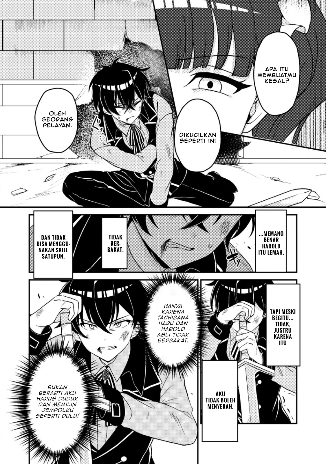 Munou no Akudou Ouji wa Ikinokoritai: Renai RPG no Akuyaku Mob ni Tensei shita kedo, Gensaku Mushi shite Saikyou wo Mezasu Chapter 2 - halaman 13