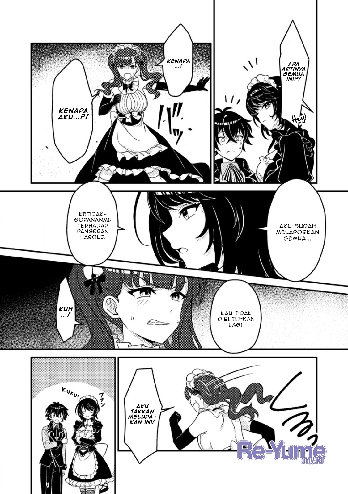 Munou no Akudou Ouji wa Ikinokoritai: Renai RPG no Akuyaku Mob ni Tensei shita kedo, Gensaku Mushi shite Saikyou wo Mezasu Chapter 2 - halaman 17