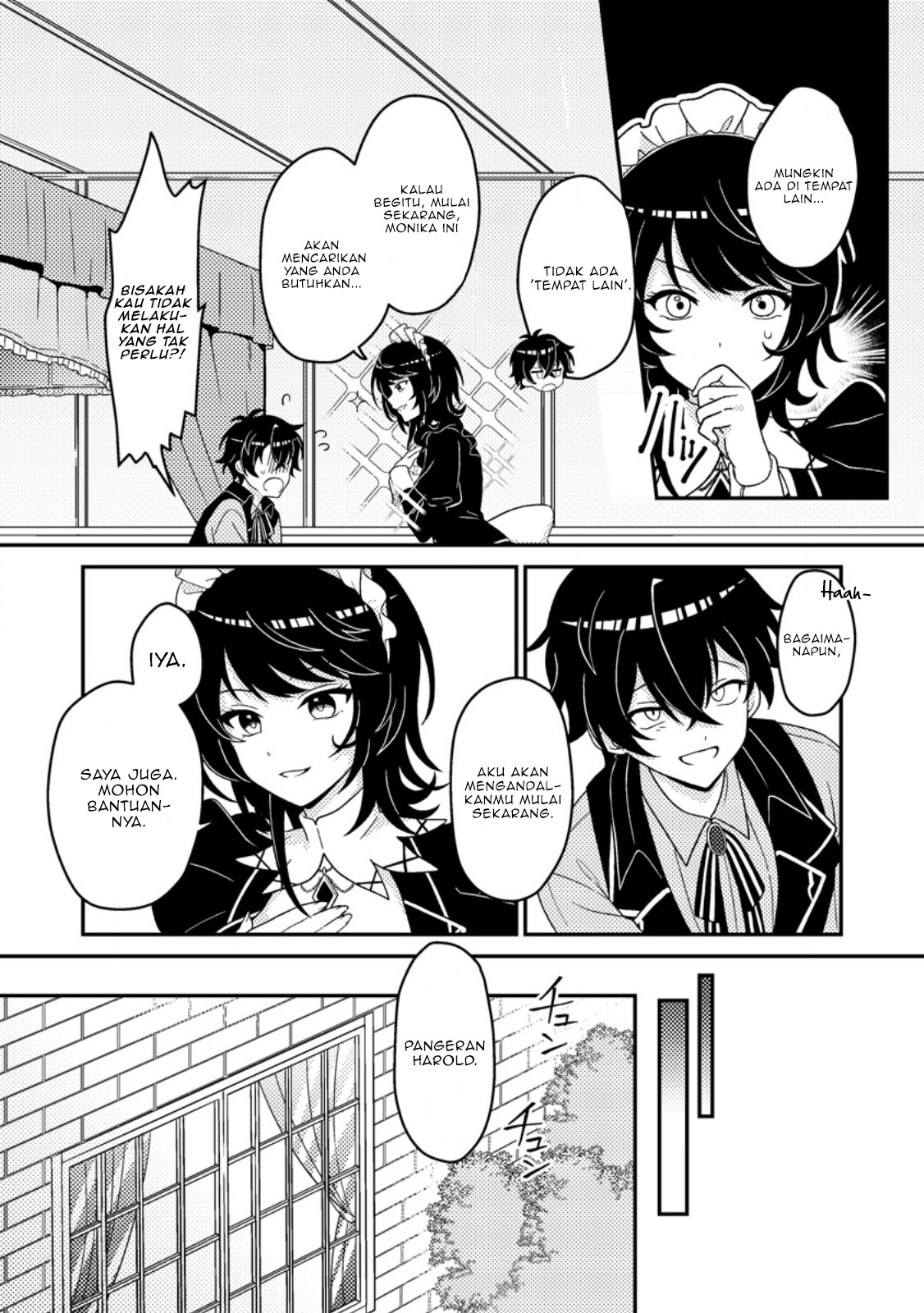 Munou no Akudou Ouji wa Ikinokoritai: Renai RPG no Akuyaku Mob ni Tensei shita kedo, Gensaku Mushi shite Saikyou wo Mezasu Chapter 2 - halaman 19