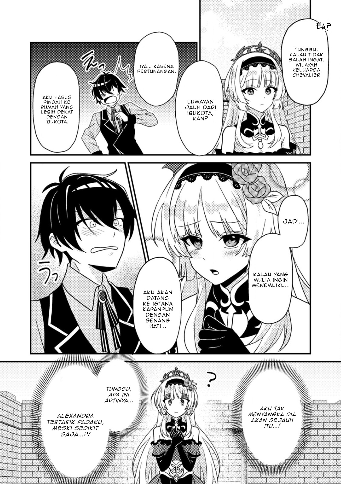Munou no Akudou Ouji wa Ikinokoritai: Renai RPG no Akuyaku Mob ni Tensei shita kedo, Gensaku Mushi shite Saikyou wo Mezasu Chapter 2 - halaman 23