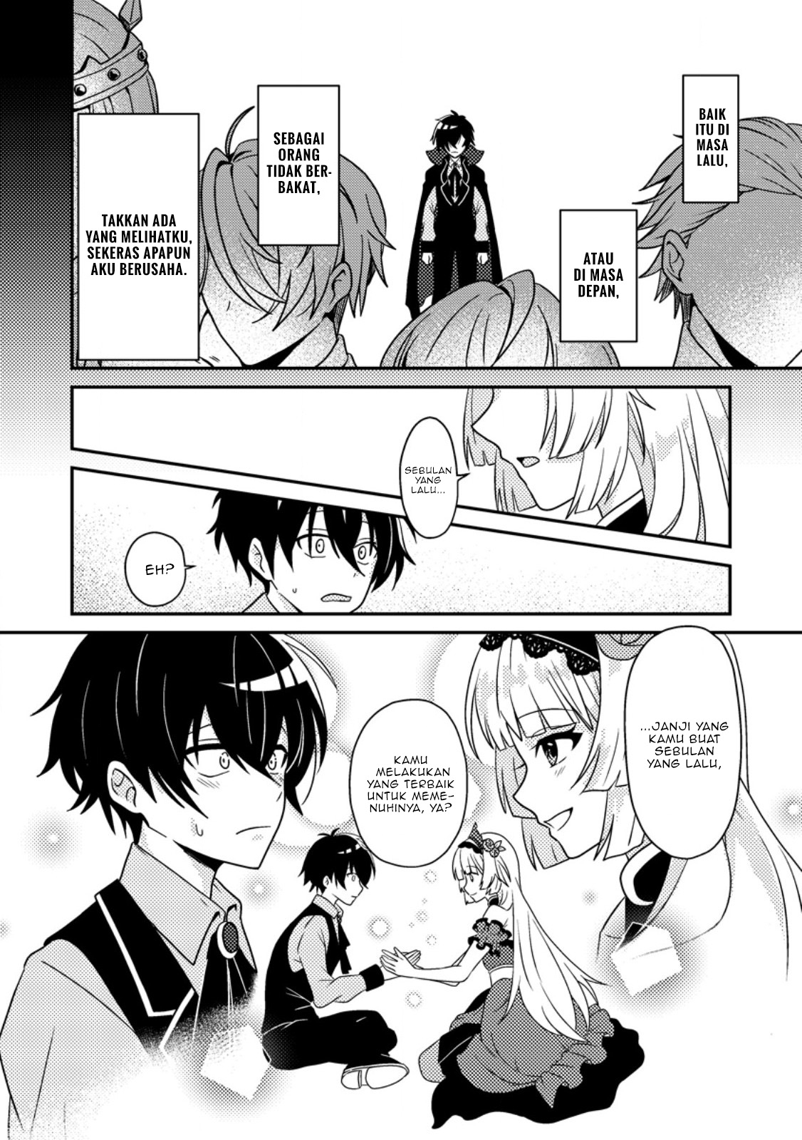 Munou no Akudou Ouji wa Ikinokoritai: Renai RPG no Akuyaku Mob ni Tensei shita kedo, Gensaku Mushi shite Saikyou wo Mezasu Chapter 2 - halaman 25