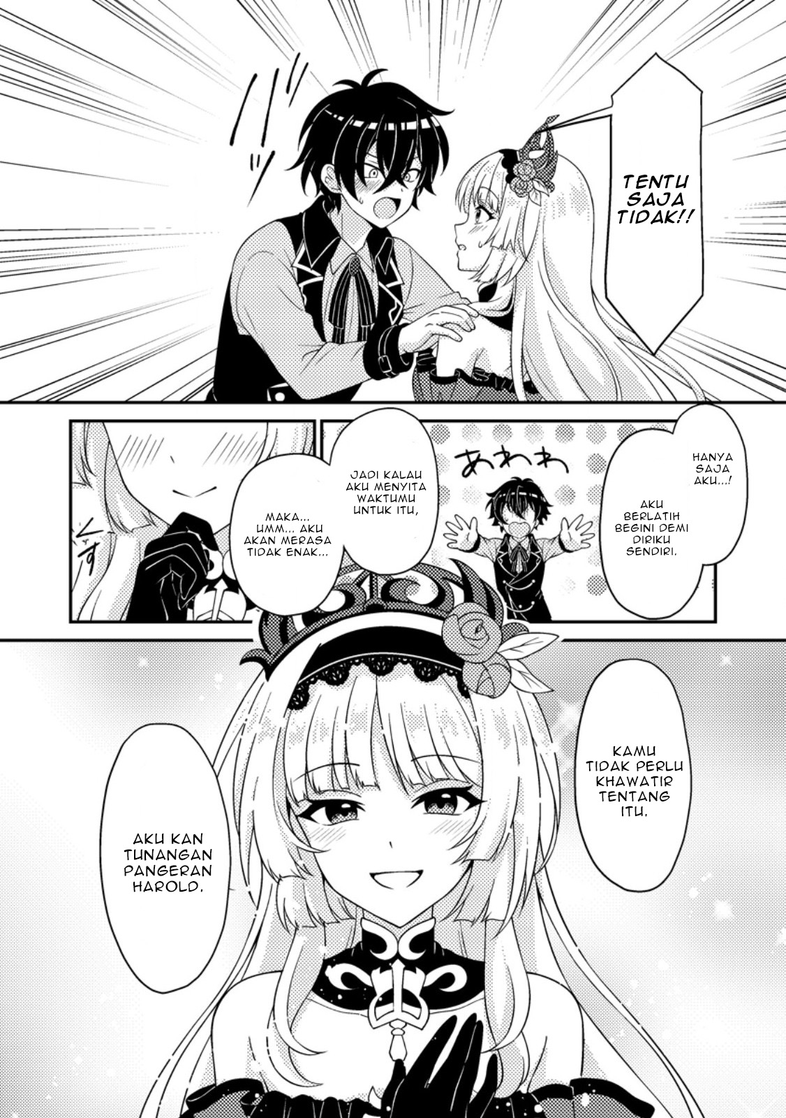 Munou no Akudou Ouji wa Ikinokoritai: Renai RPG no Akuyaku Mob ni Tensei shita kedo, Gensaku Mushi shite Saikyou wo Mezasu Chapter 2 - halaman 27