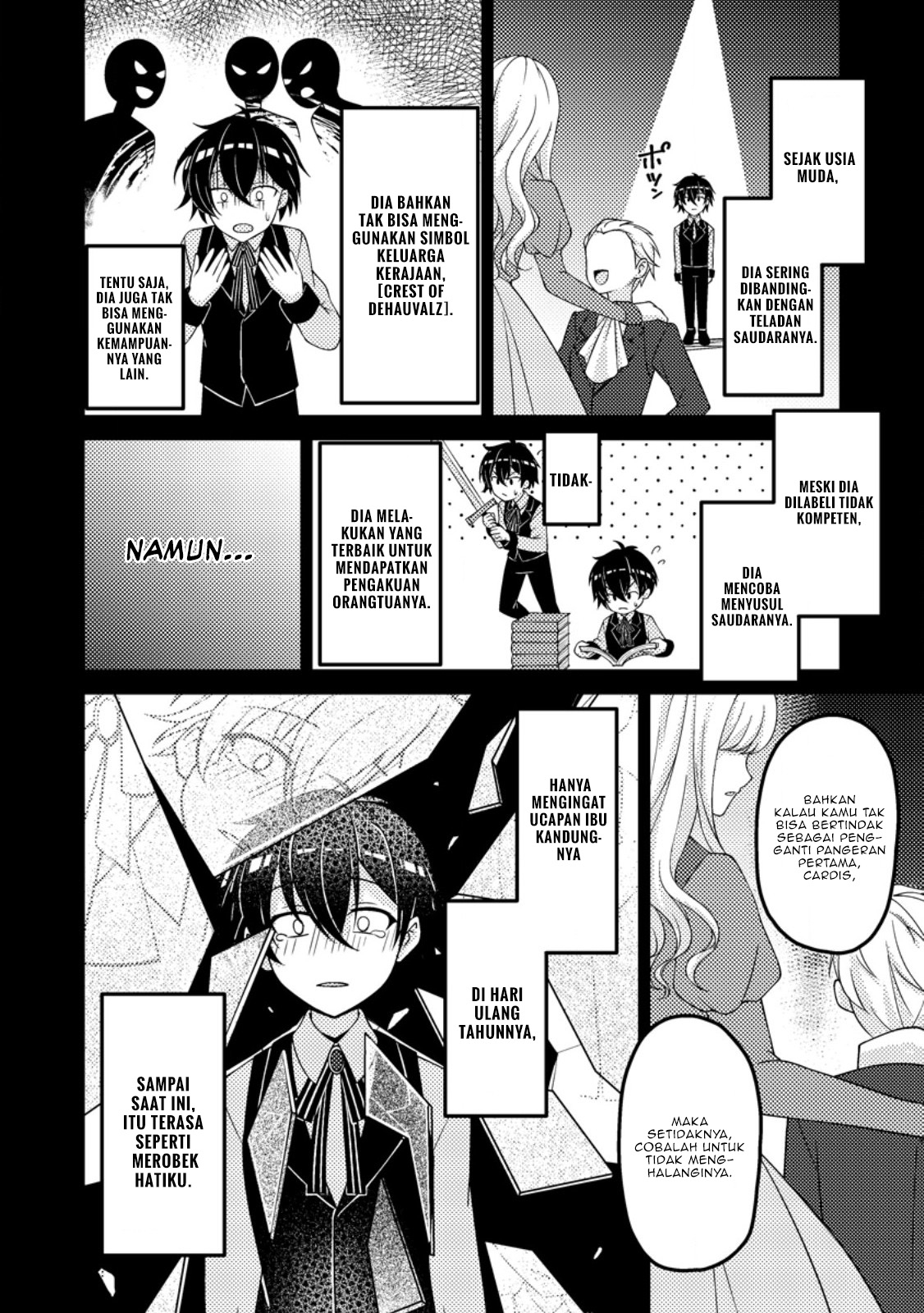 Munou no Akudou Ouji wa Ikinokoritai: Renai RPG no Akuyaku Mob ni Tensei shita kedo, Gensaku Mushi shite Saikyou wo Mezasu Chapter 2 - halaman 5