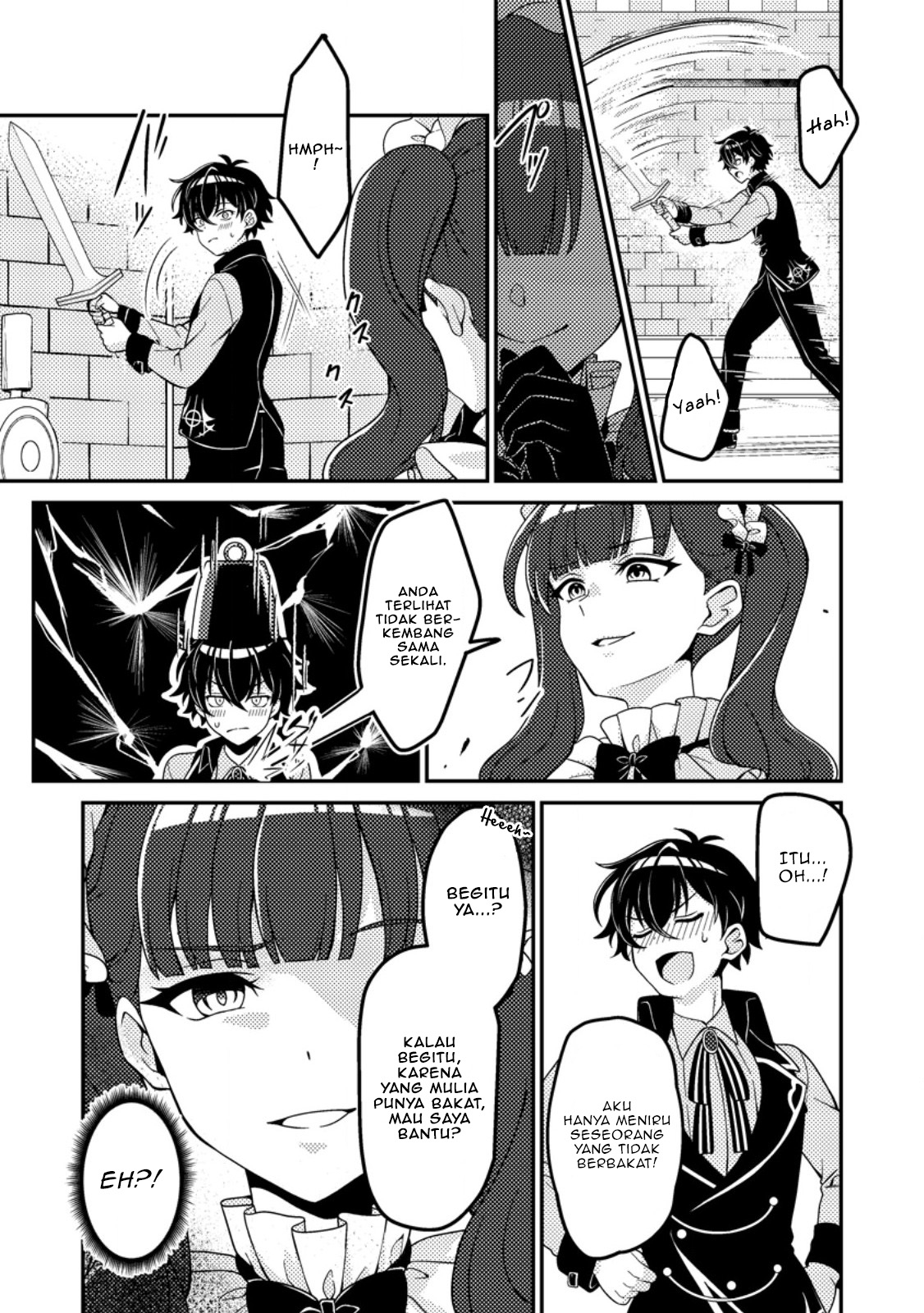 Munou no Akudou Ouji wa Ikinokoritai: Renai RPG no Akuyaku Mob ni Tensei shita kedo, Gensaku Mushi shite Saikyou wo Mezasu Chapter 2 - halaman 9