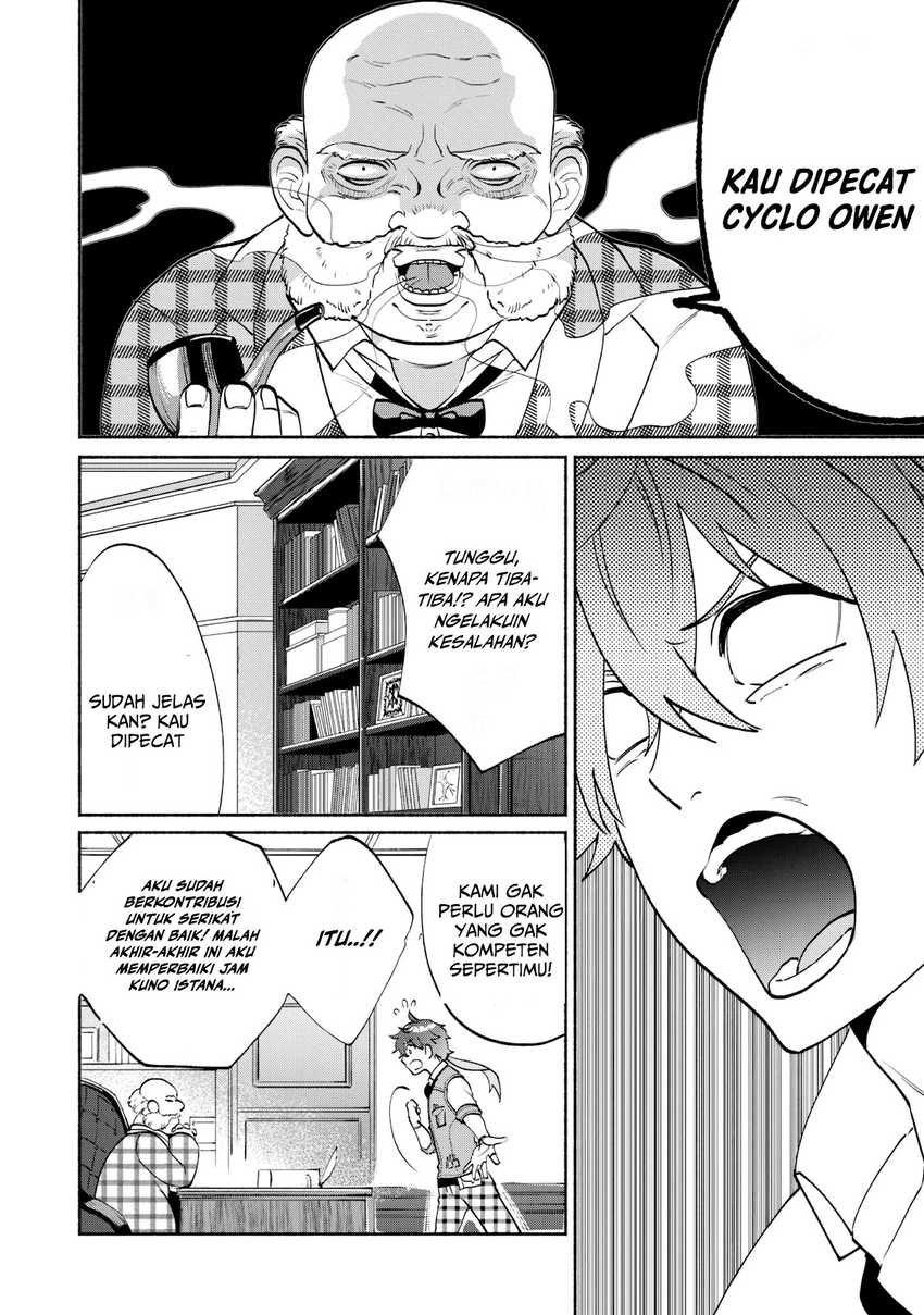 Munou wa Fuyou to Iware “Tokei Tsukai” no Boku wa Shokunin Guild kara Oidasareru mo Chapter 1.1 - halaman 11